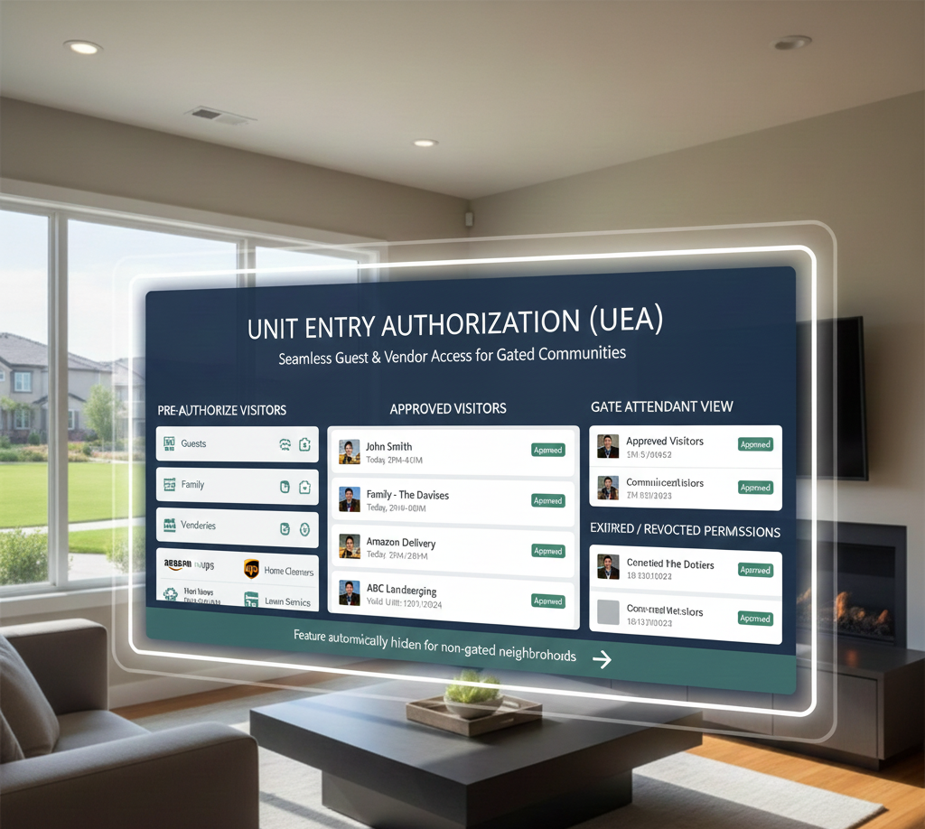Unit Entry Authorization