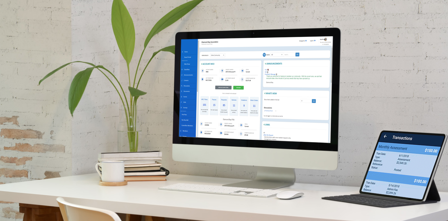 Homeowner Portal Screenshot